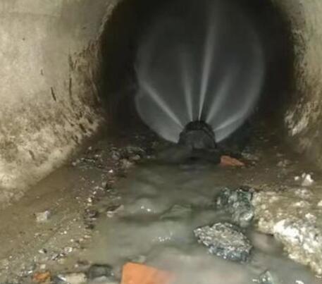 通海口镇市政管道清淤