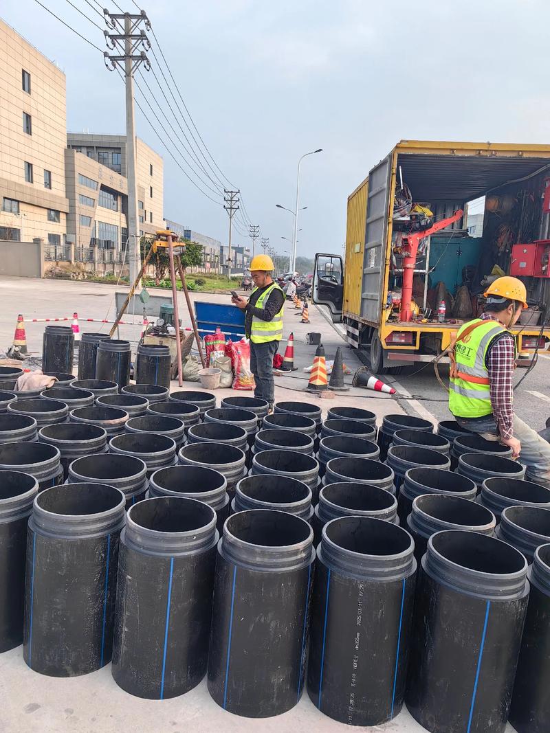 通海口镇管道短管置换