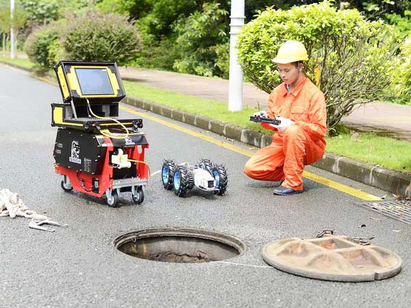 通海口镇管道机器人检测
