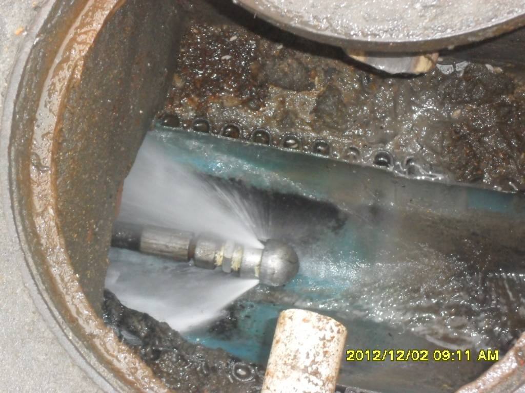 通海口镇污水管道高压清洗