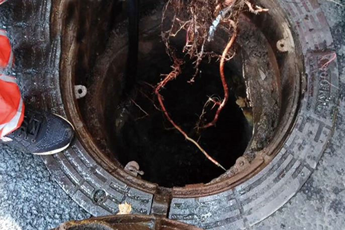 通海口镇管道预处理